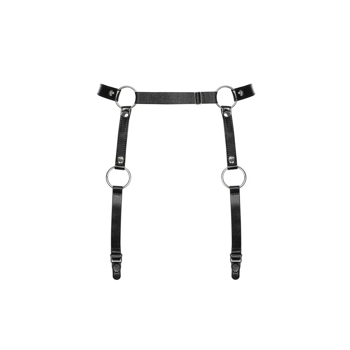 Upphängning Obsessive A741 garter belt Svart